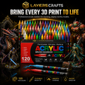 LayersCrafts DetailPro™ Acrylic Markers