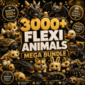 3000+ Flexi Animals Mega Bundle - LayersCrafts3000+ Flexi Animals Mega Bundle