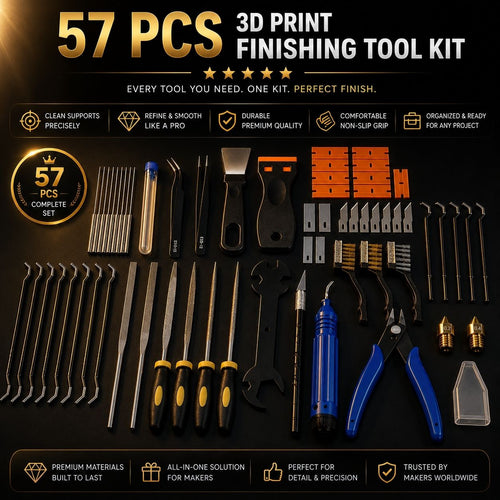 3D Print Finishing Tool Kit - LayersCrafts3D Print Finishing Tool Kit