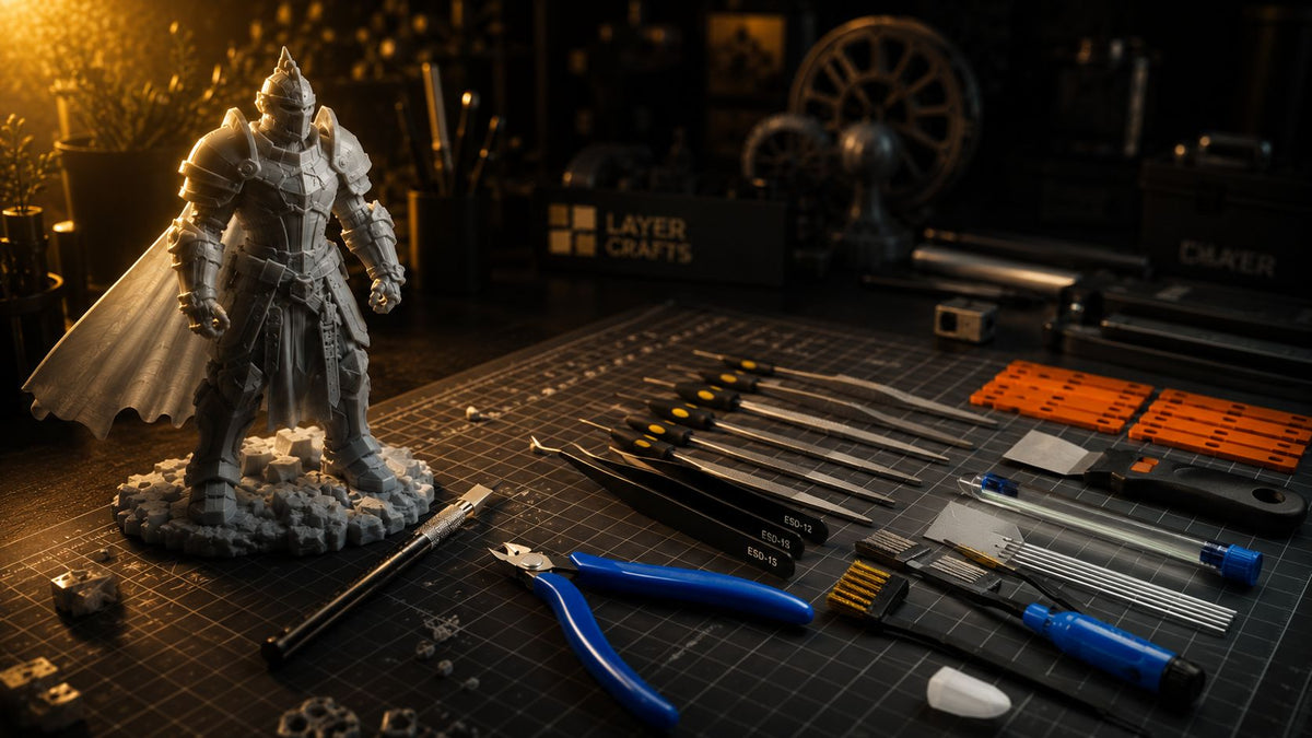 3D Print Finishing Tool Kit - LayersCrafts3D Print Finishing Tool Kit