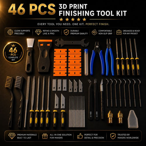 3D Print Finishing Tool Kit