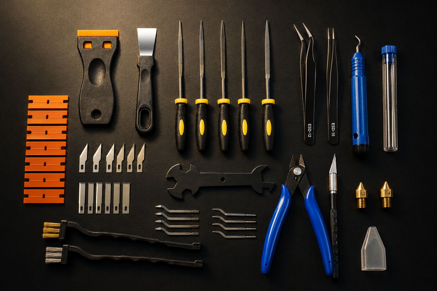 3D Print Finishing Tool Kit