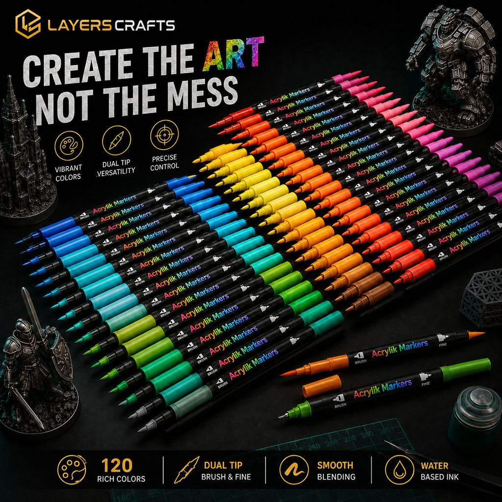 DetailPro™ Acrylic Markers - LayersCraftsDetailPro™ Acrylic Markers