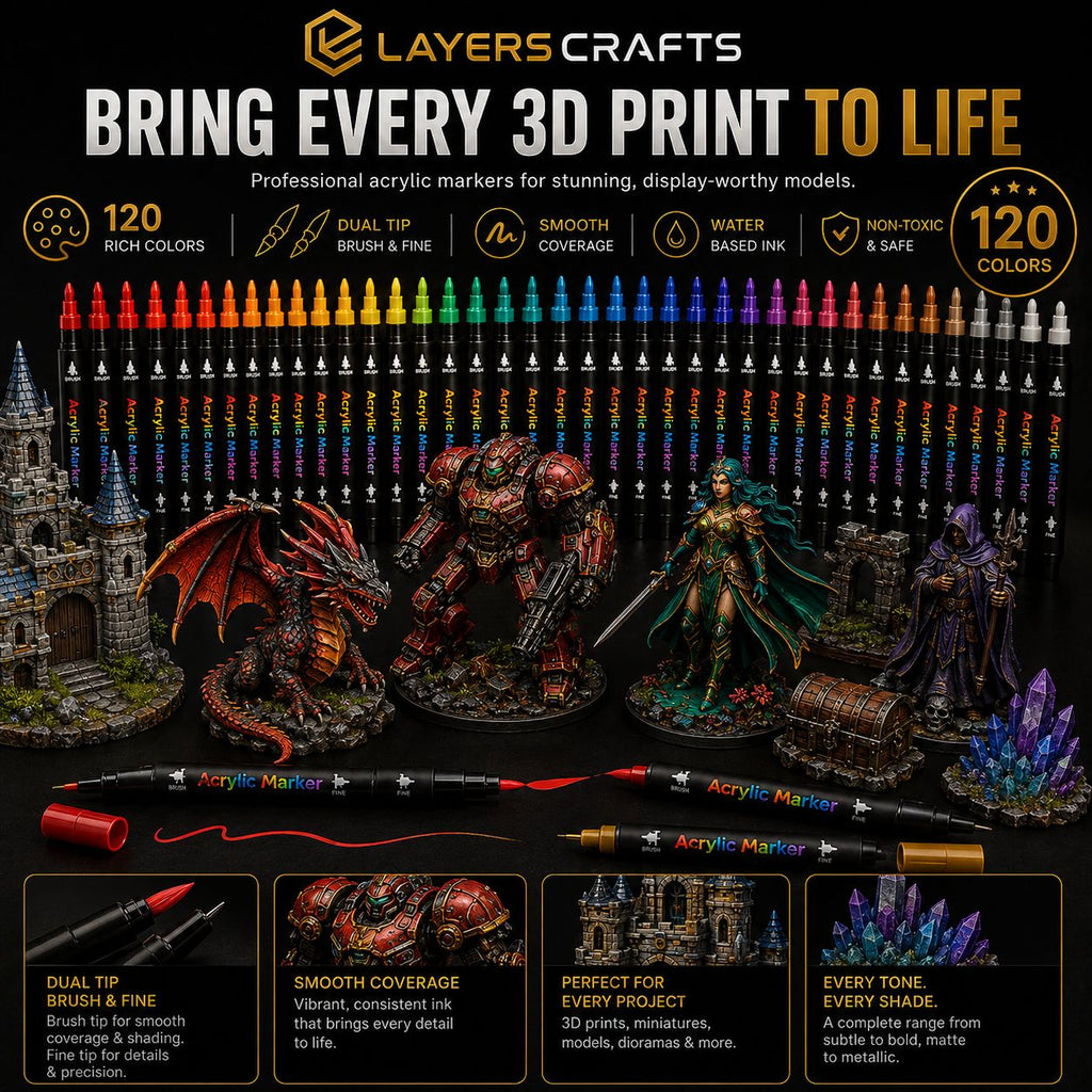 DetailPro™ Acrylic Markers - LayersCraftsDetailPro™ Acrylic Markers