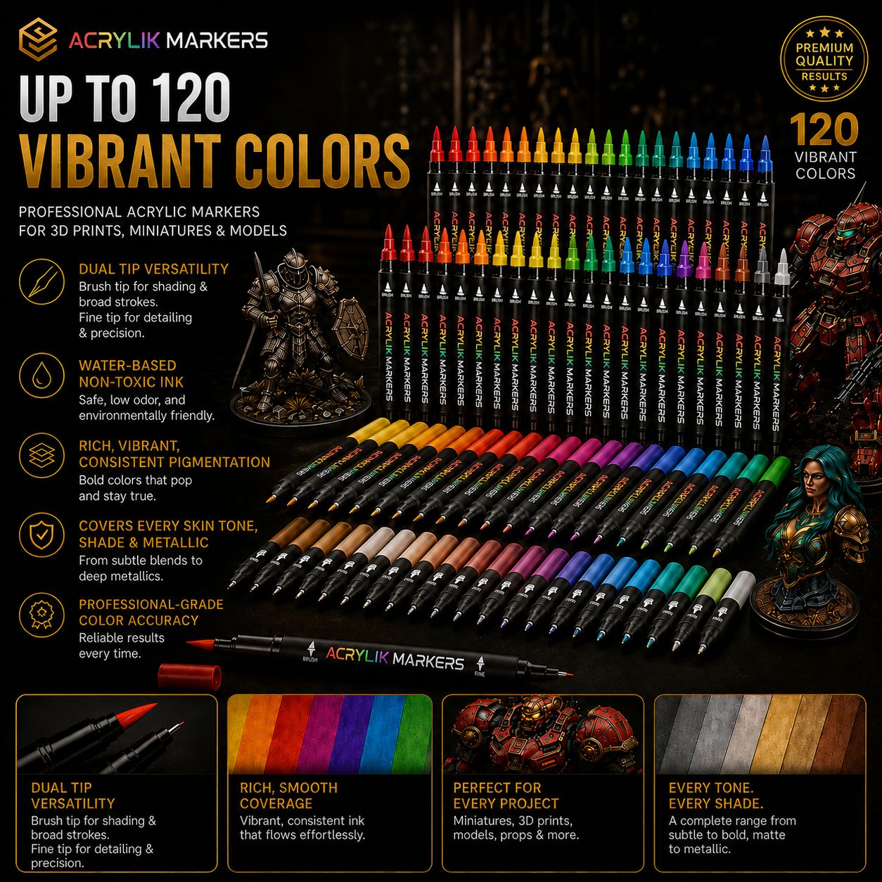 DetailPro™ Acrylic Markers - LayersCraftsDetailPro™ Acrylic Markers