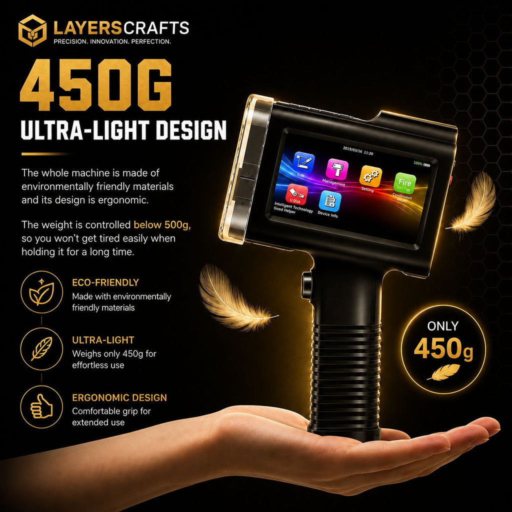 Handheld Inkjet Printer — Professional Portable Inkjet Printer - LayersCraftsHandheld Inkjet Printer — Professional Portable Inkjet Printer