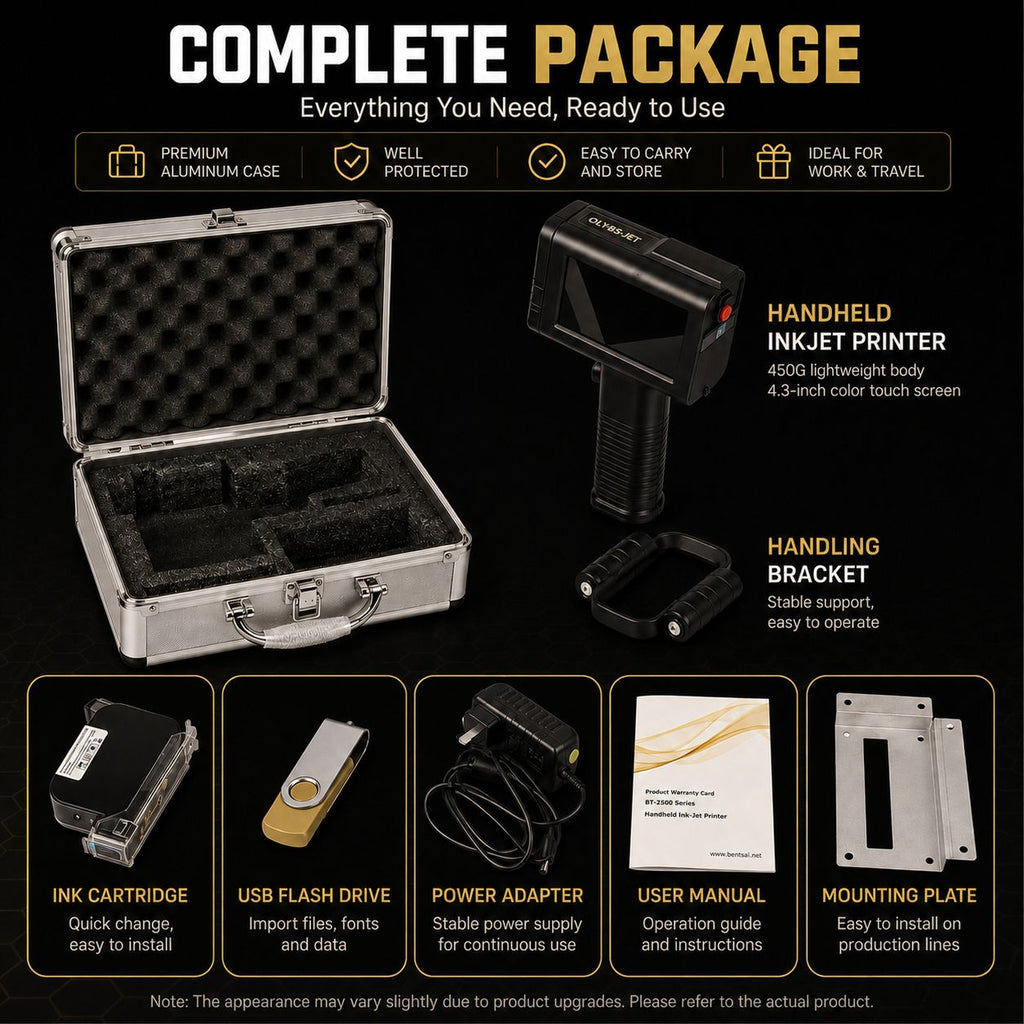Handheld Inkjet Printer — Professional Portable Inkjet Printer - LayersCraftsHandheld Inkjet Printer — Professional Portable Inkjet Printer