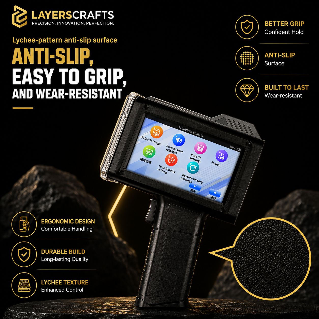 Handheld Inkjet Printer — Professional Portable Inkjet Printer - LayersCraftsHandheld Inkjet Printer — Professional Portable Inkjet Printer